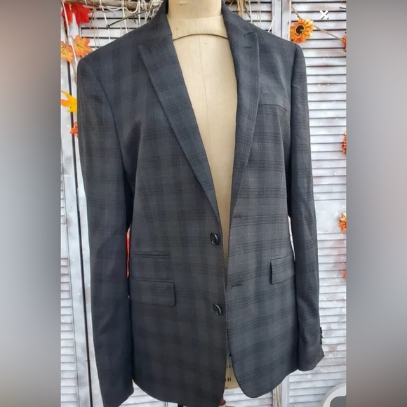 KENNETH COLE REACTION Plaid Blazer - Picture 5 of 6